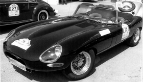Jaguar E Type tyre