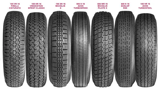 185-16 & 600H16 Tyre Comparison
