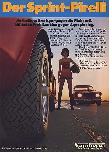 Pirelli Cinturato CN36 German Advert
