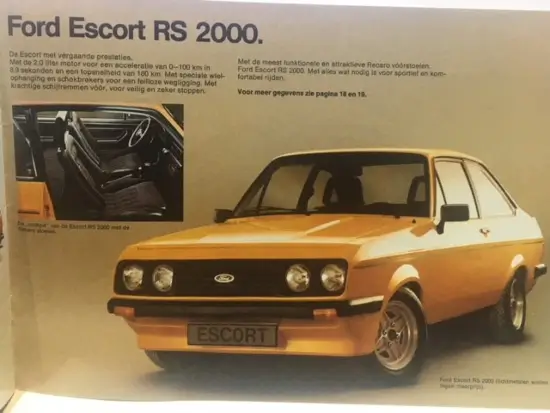 Ford Escort RS 2000 Tyres