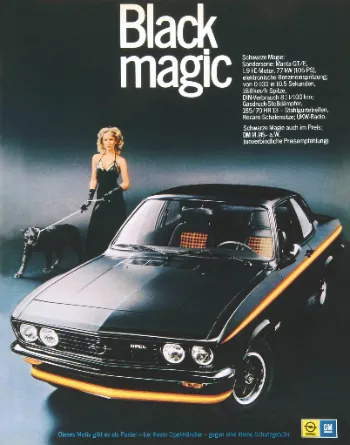 Opel Manta GTE A Poster