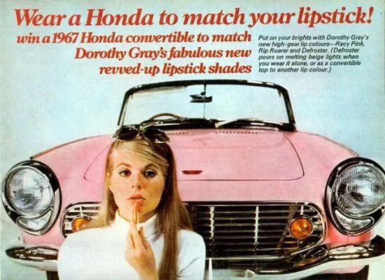 Period Honda Advert