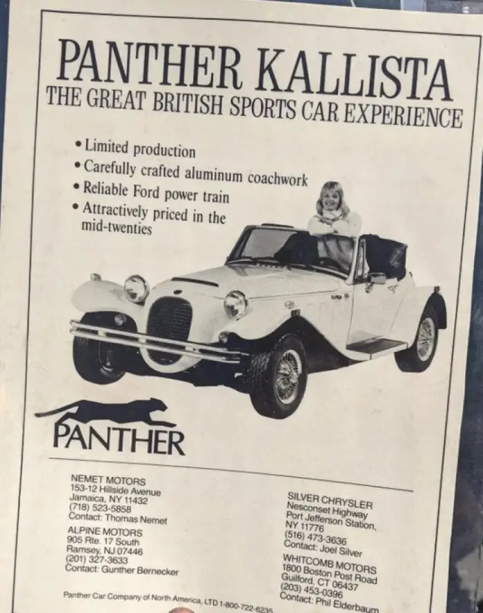 Panther Kallista Advert