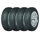 Set of 4 off Fiat 500 Borrani Wheels and Tires