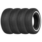 Set of 4 off 185 R14 Michelin MXV Whitewall