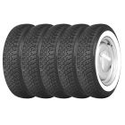 Classic Fiat 500 wheels and whitewall tyres