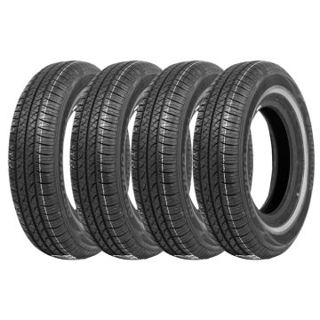 195/75 TR14 Hankook Whitewall