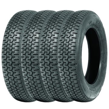 Set of 4 145SR15 Michelin XZX