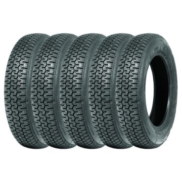 Set of 5 145SR15 Michelin XZX