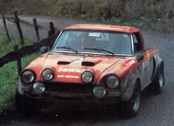 Click to enlarge Fiat 124 Rally Abarth 1975 Rallye San Martino Di Castrozza