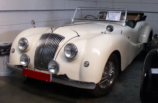 1949 AC Two Litre Buckland Tyres