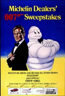 James Bond and Bibendum in a Michelin Advert