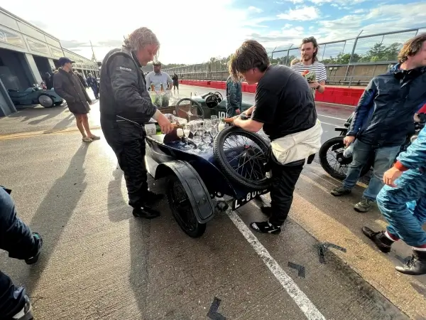 Post Race Celebratory Fizz - Longstone Light Car Race