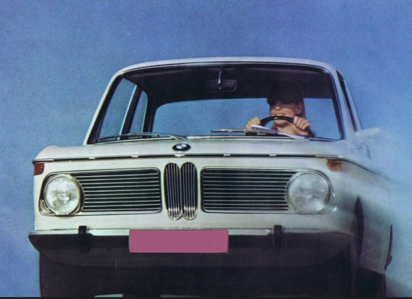 1966 BMW 1600 New Class Brochure Picture