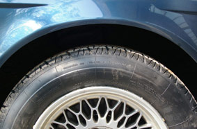 BMW 5 series Tyre