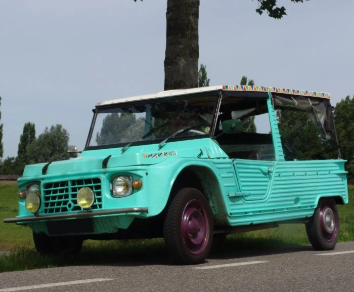 Citroen Mehari on 135 SR 15 Michelin ZX Tyres