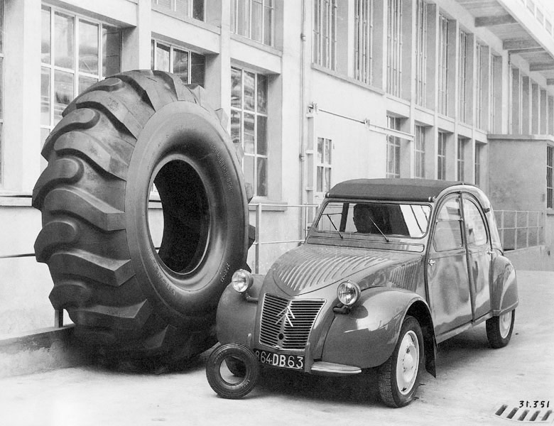 Classic Tires for the Citroen