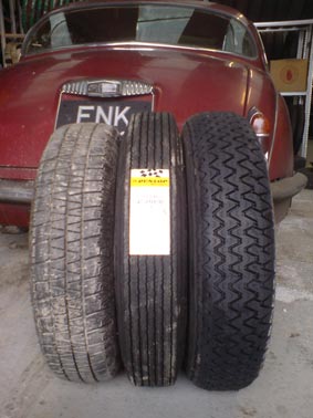 Daimler Dart Tyre