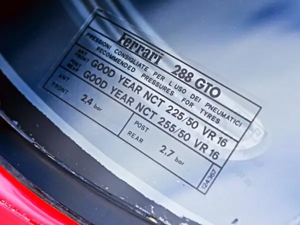 Ferrari 288 GTO Fitment Guide