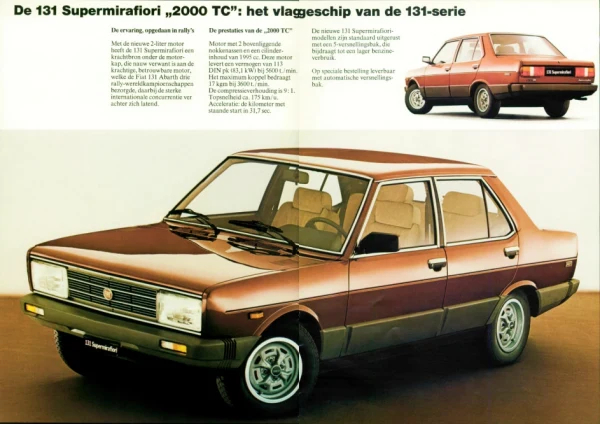 1983 Series 3 Fiat 131 Supermirafiori 2000 TC