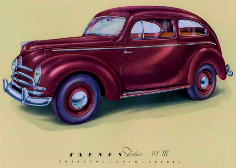 1951 Ford Taunus Mk1 10M Tyres