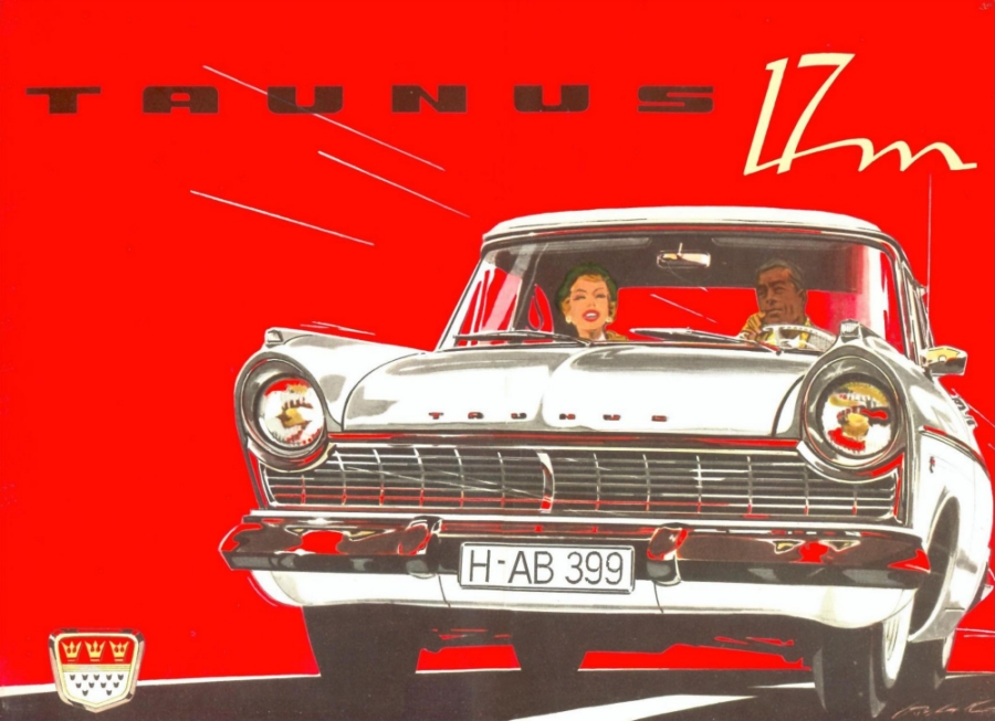 1957 Ford Taunus Mk3 17M Tyres