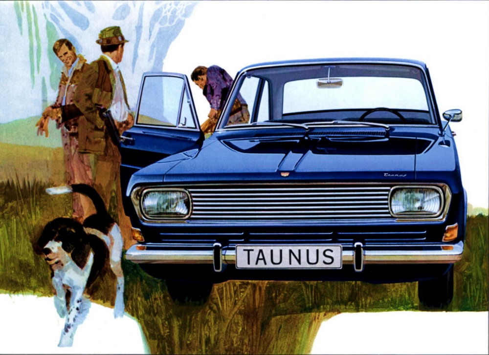 1967 Ford Taunus Mk7 15M Tyres