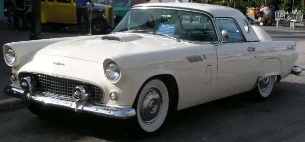 Click to enlarge 1956 Ford Thunderbird Tyres