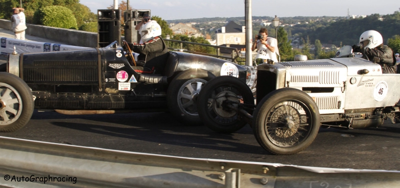 Click to enlarge Dougal's Fast Frazer-Nash With 450-19 Ensign 3-stud Racing Tyres