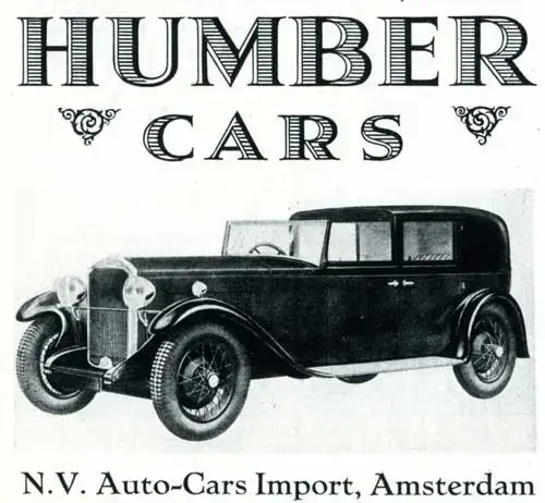Humber Period Advert