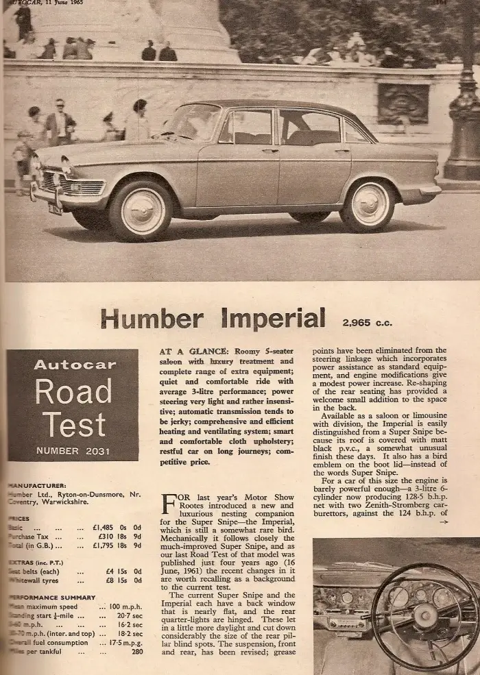 Humber Imperial