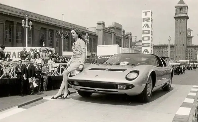 Lamborghini Miura at The Barcelona Motorshow