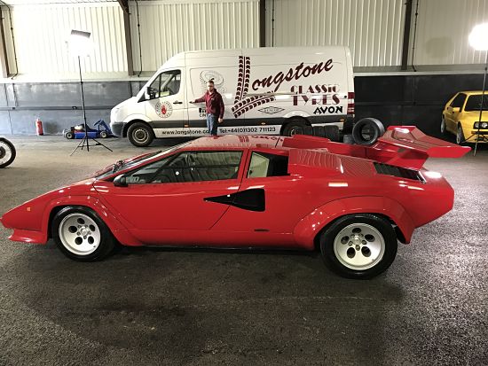 Vintage Countach Tyres