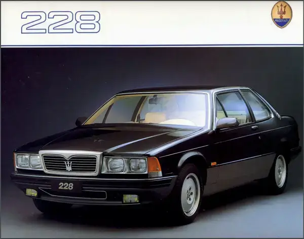 Click to enlarge Maserati Biturbo 228 Brochure Photo