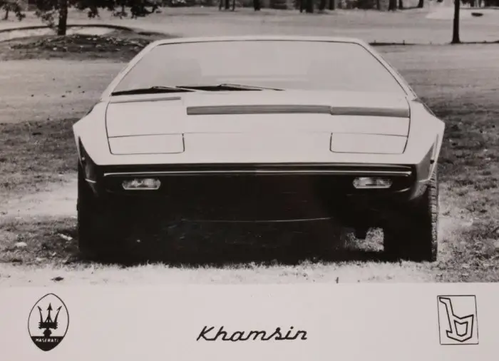 Maserati Khamsin on Pirelli Cinturato CN12 tyres