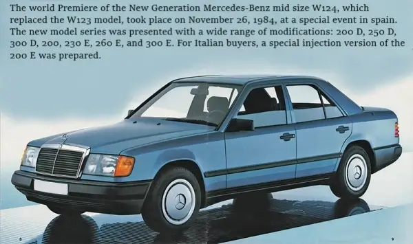 Mercedes-Benz W124 Tyres