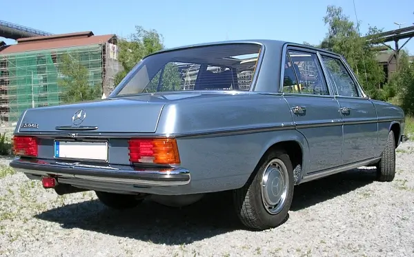 Click to enlarge Mercedes Benz W114 230.6 Tyres