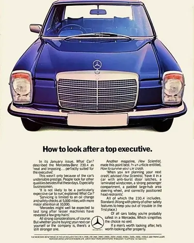 Click to enlarge Mercedes-Benz W115 230.4 Tyres