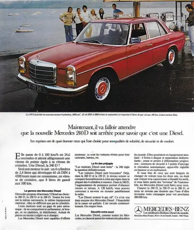 1974 Mercedes Benz 240D Tyres
