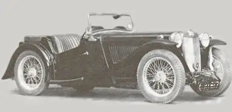 1937 MG TA