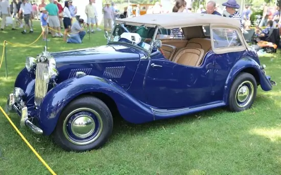 Click to enlarge 1950 MG Y Tourer 4 Seat Convertible