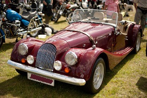Classic Tires for the Morgan