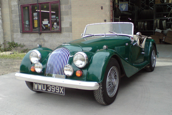 Classic Tyres for the Morgan