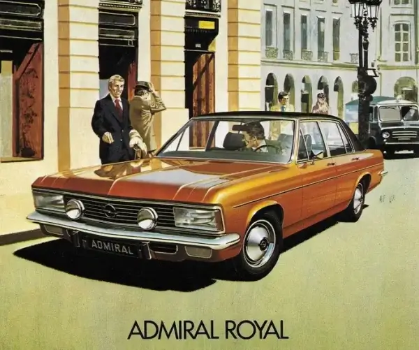 Opel Admiral A Tyres