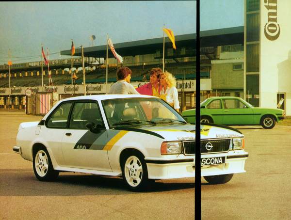 1980 Opel Ascona B 400 and Ascona SR
