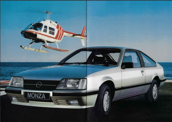 1985 Opel Monza C Brochure Picture