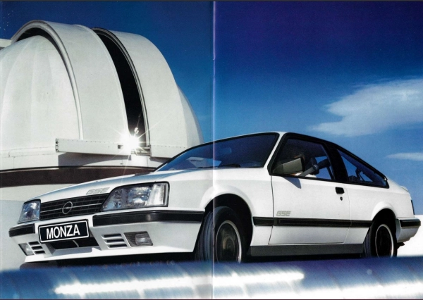 1985 Opel Monza GSE Brochure Picture
