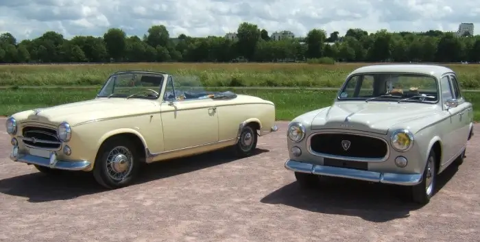 Peugeot 403 Berline and Cabriolet