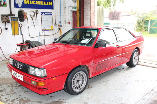 Audi Quattro on Pirelli P700Z
