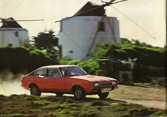 165 R13 Tyres - Ford Capri
